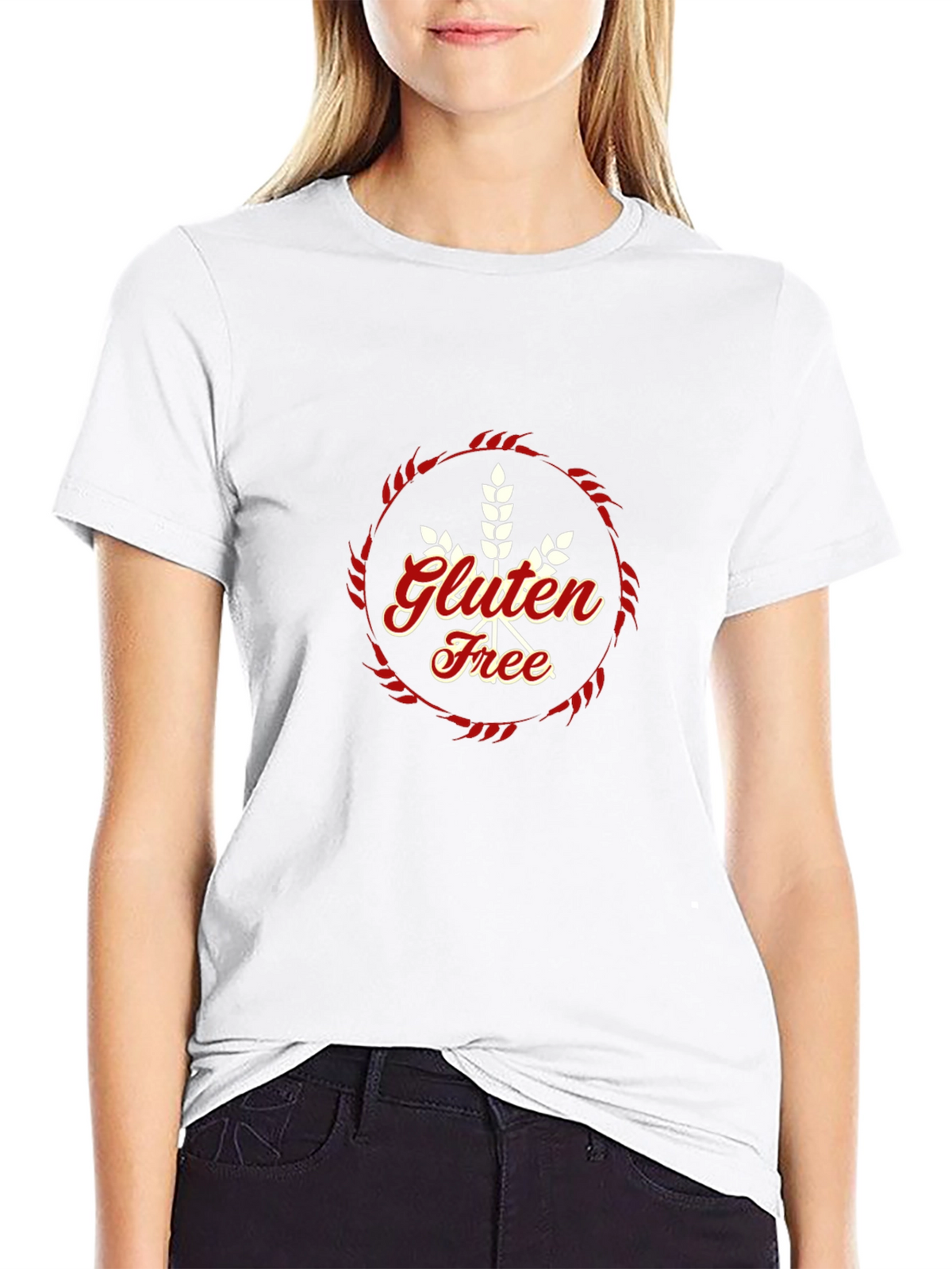 Gluten Free Graphic Tee - Black