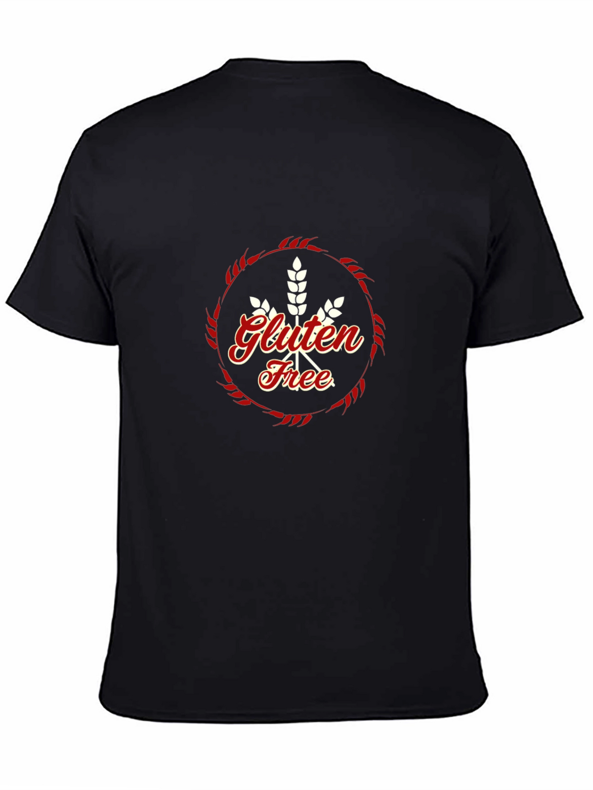 Gluten Free Graphic Tee - Black