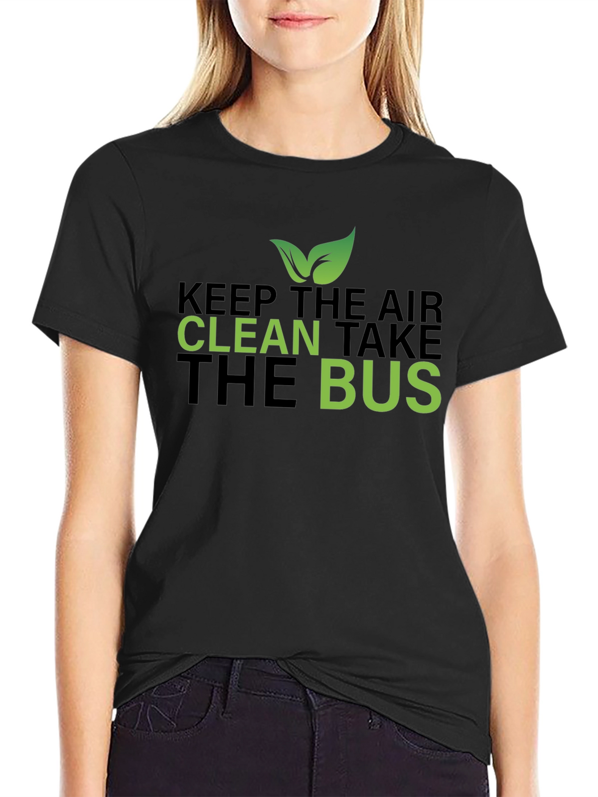 Eco-Friendly Take The Bus Graphic Tee