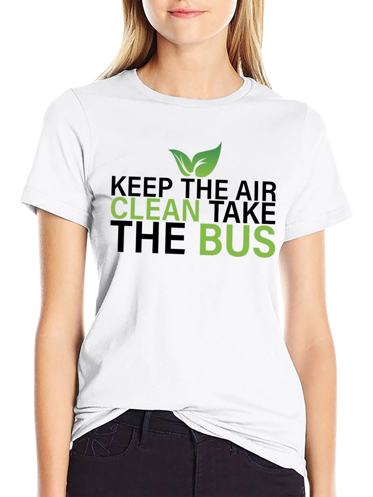 Eco-Friendly Take The Bus Graphic Tee