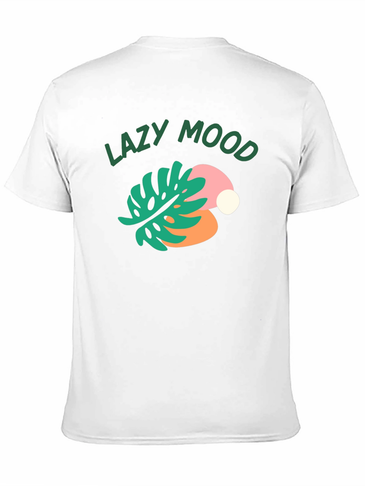 Lazy Mood Graphic Tee - Relaxed Fit Black T-Shirt