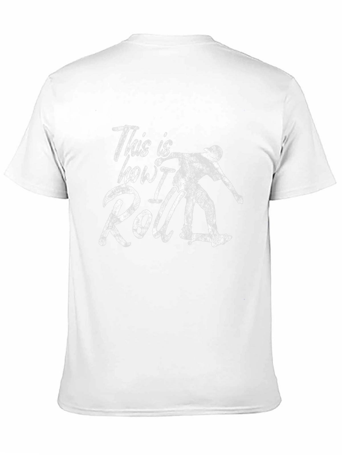 This is How I Roll Skateboarder Graphic Tee