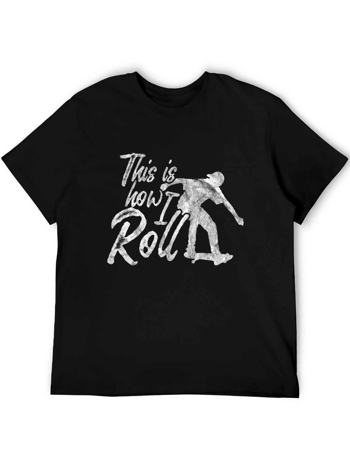 This is How I Roll Skateboarder Graphic Tee