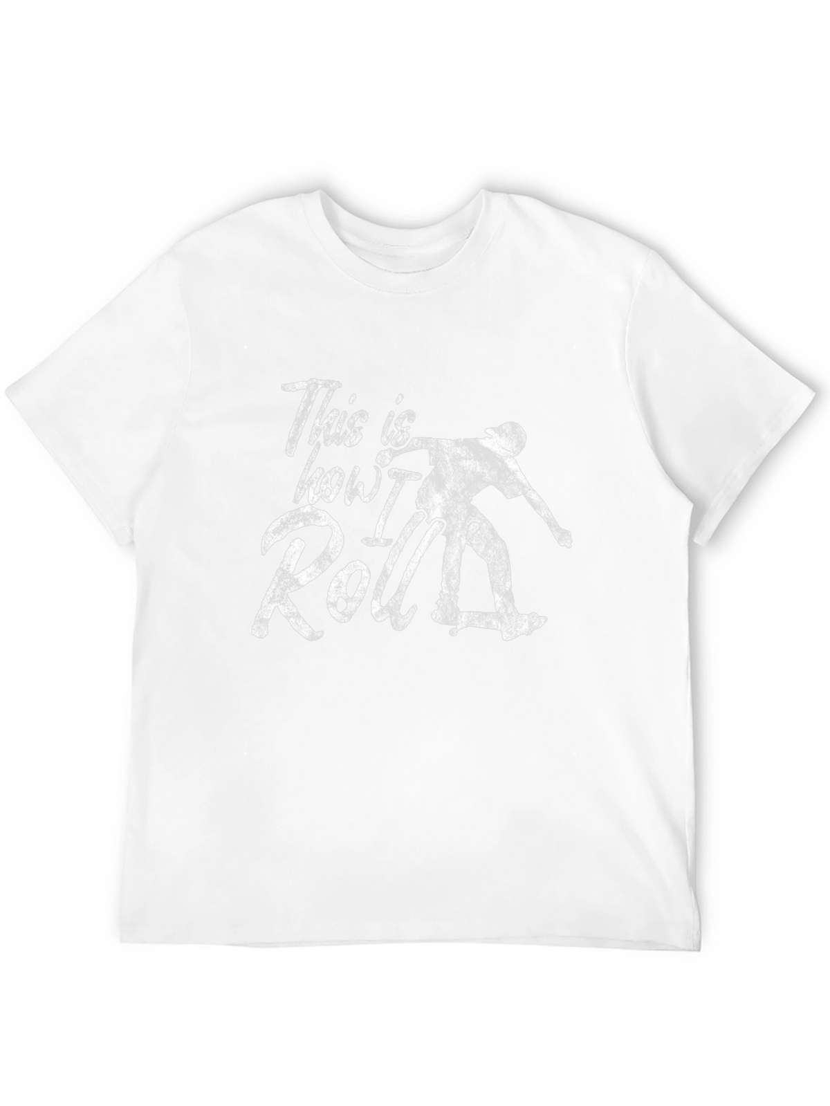 This is How I Roll Skateboarder Graphic Tee
