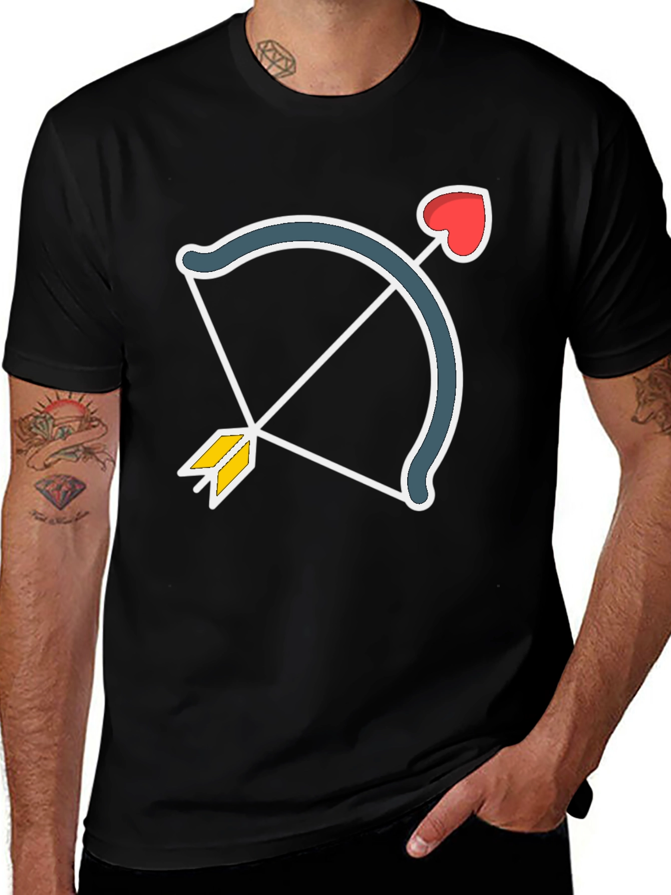 Cupids Arrow Graphic Tee - Love & Romance