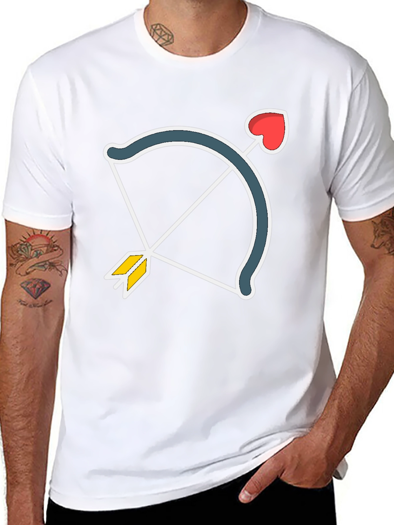 Cupids Arrow Graphic Tee - Love & Romance
