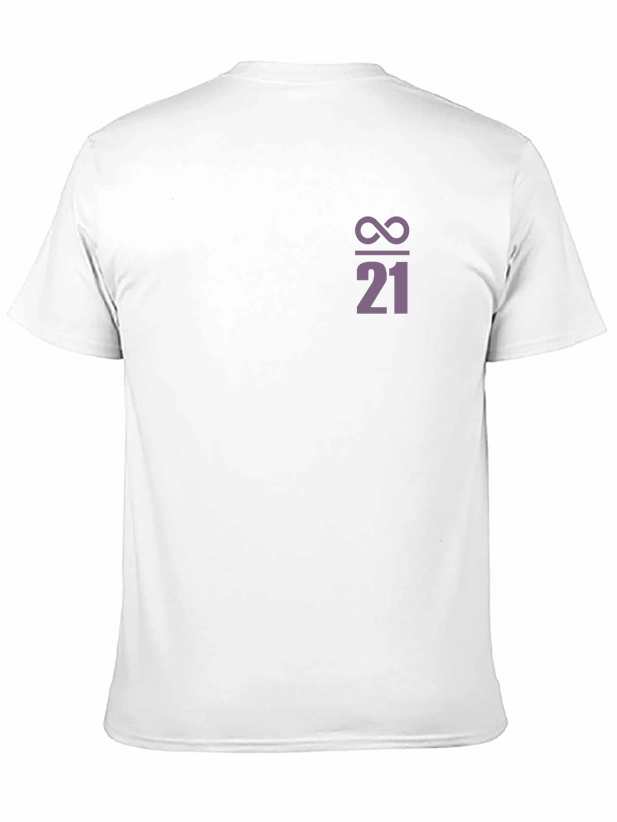 Infinity Divided By 21 Graphic Black T-Shirt