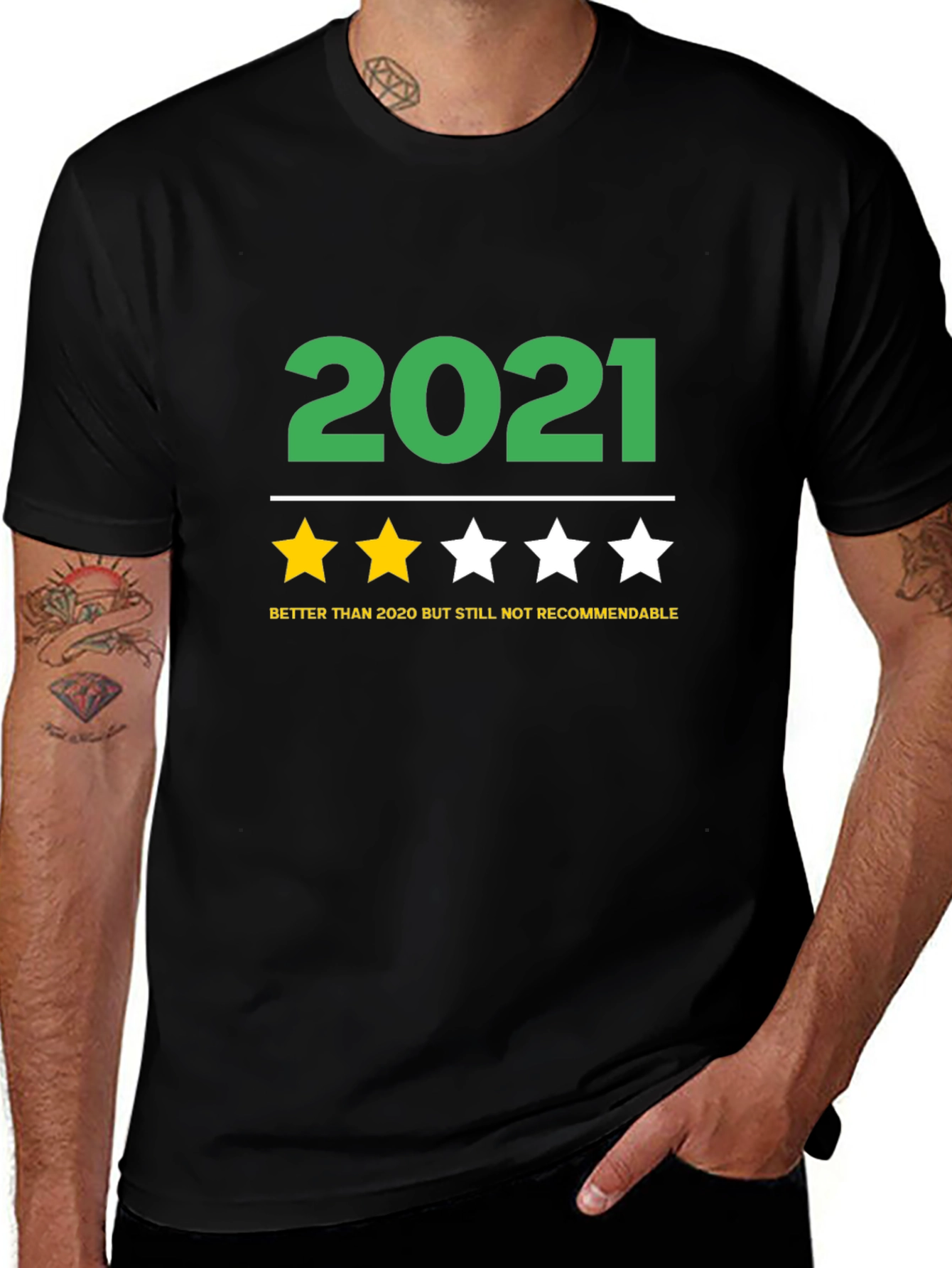 2021 Funny Review T-Shirt - Better Than 2020