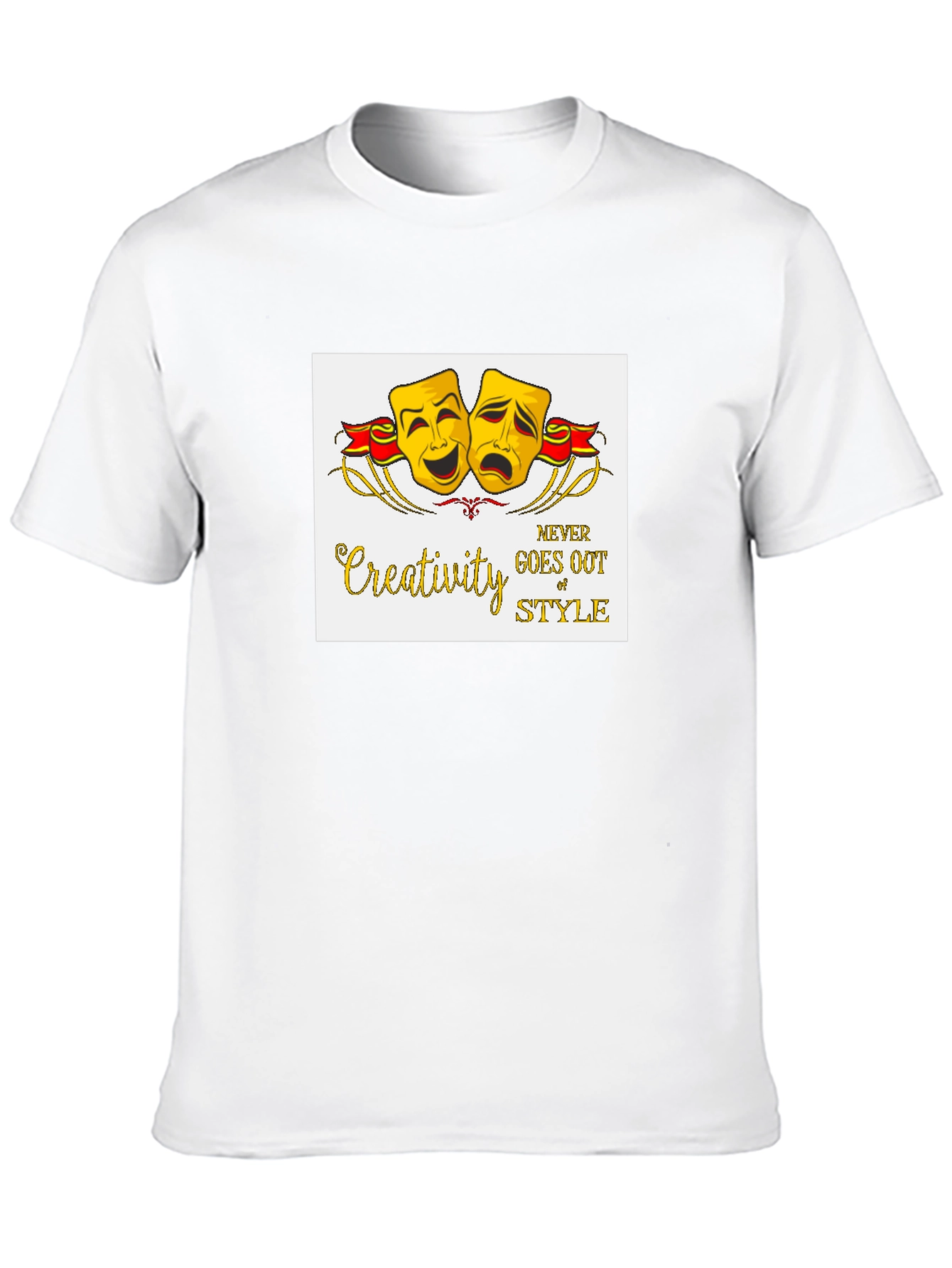 Creativity Never Goes Out of Style Black T-Shirt