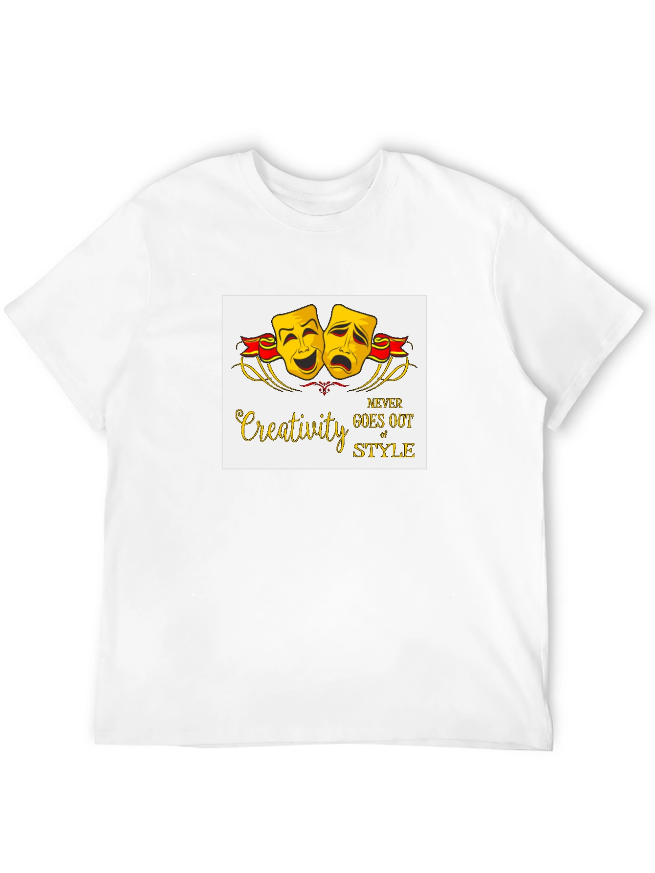 Creativity Never Goes Out of Style Black T-Shirt