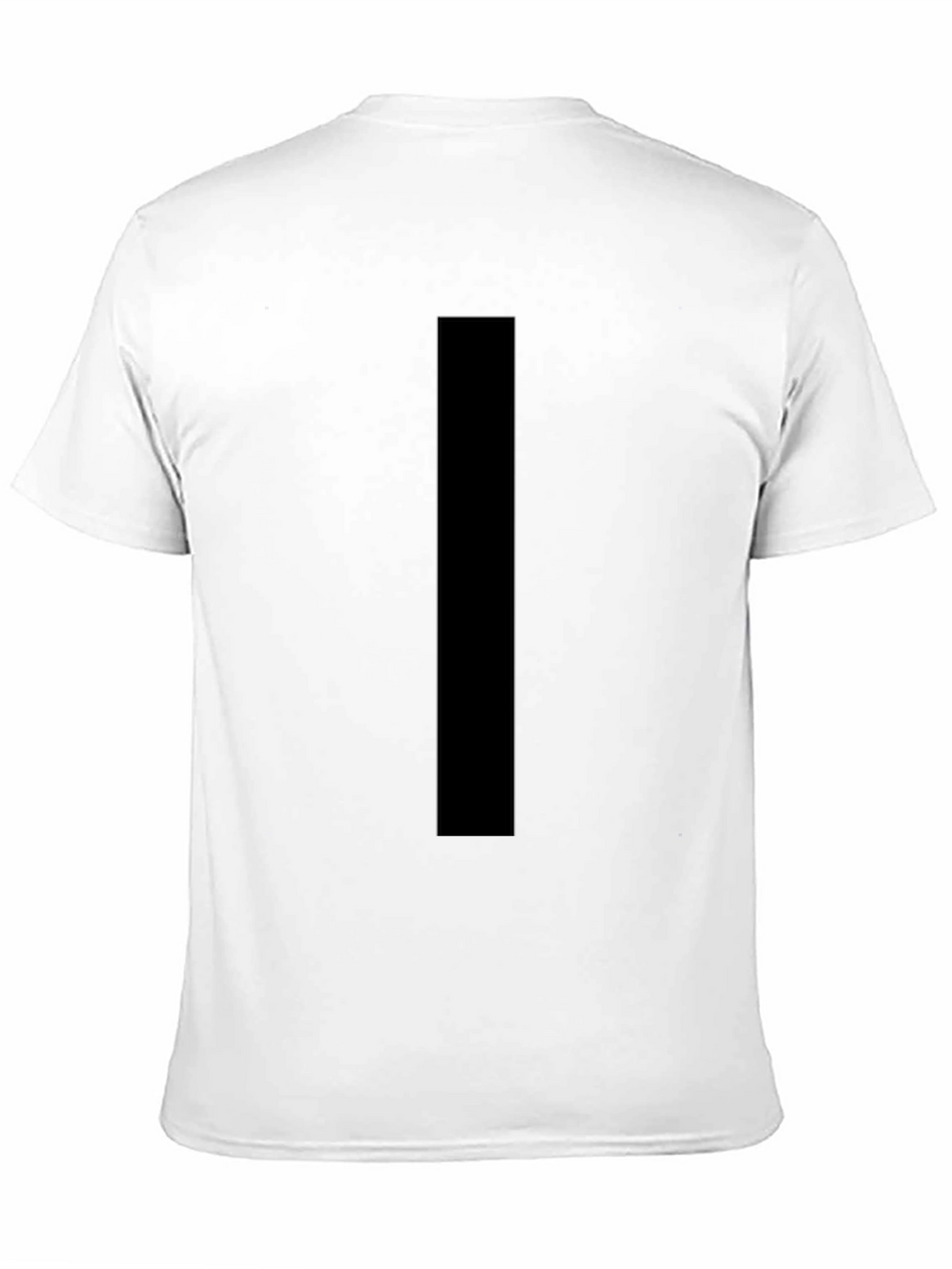Mens Black Crew Neck T-Shirt - Casual Style