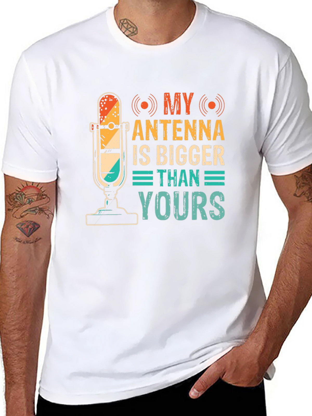My Antenna Is Bigger Funny T-Shirt