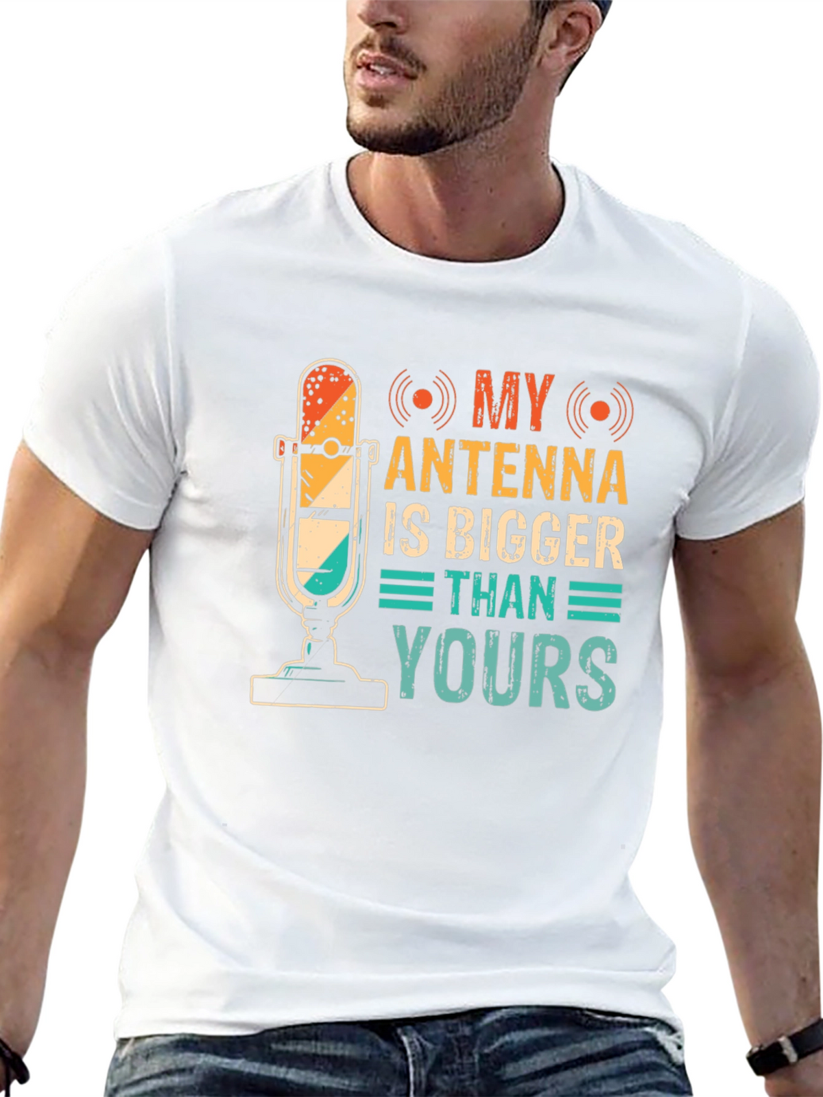 My Antenna Is Bigger Funny T-Shirt