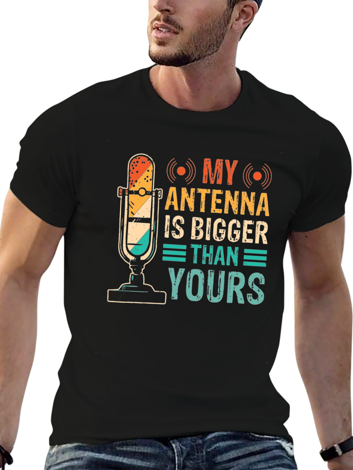 My Antenna Is Bigger Funny T-Shirt