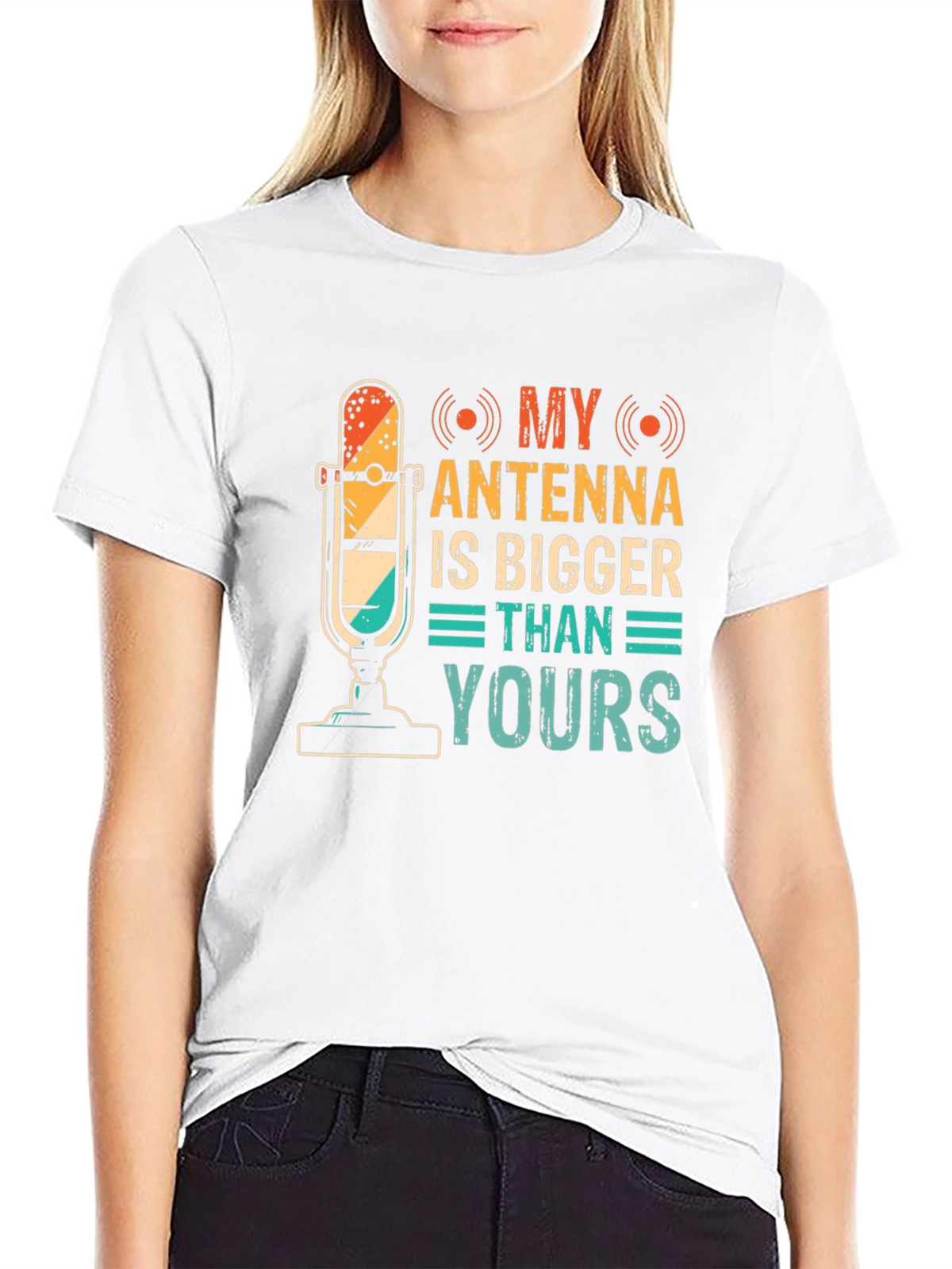My Antenna Is Bigger Funny T-Shirt