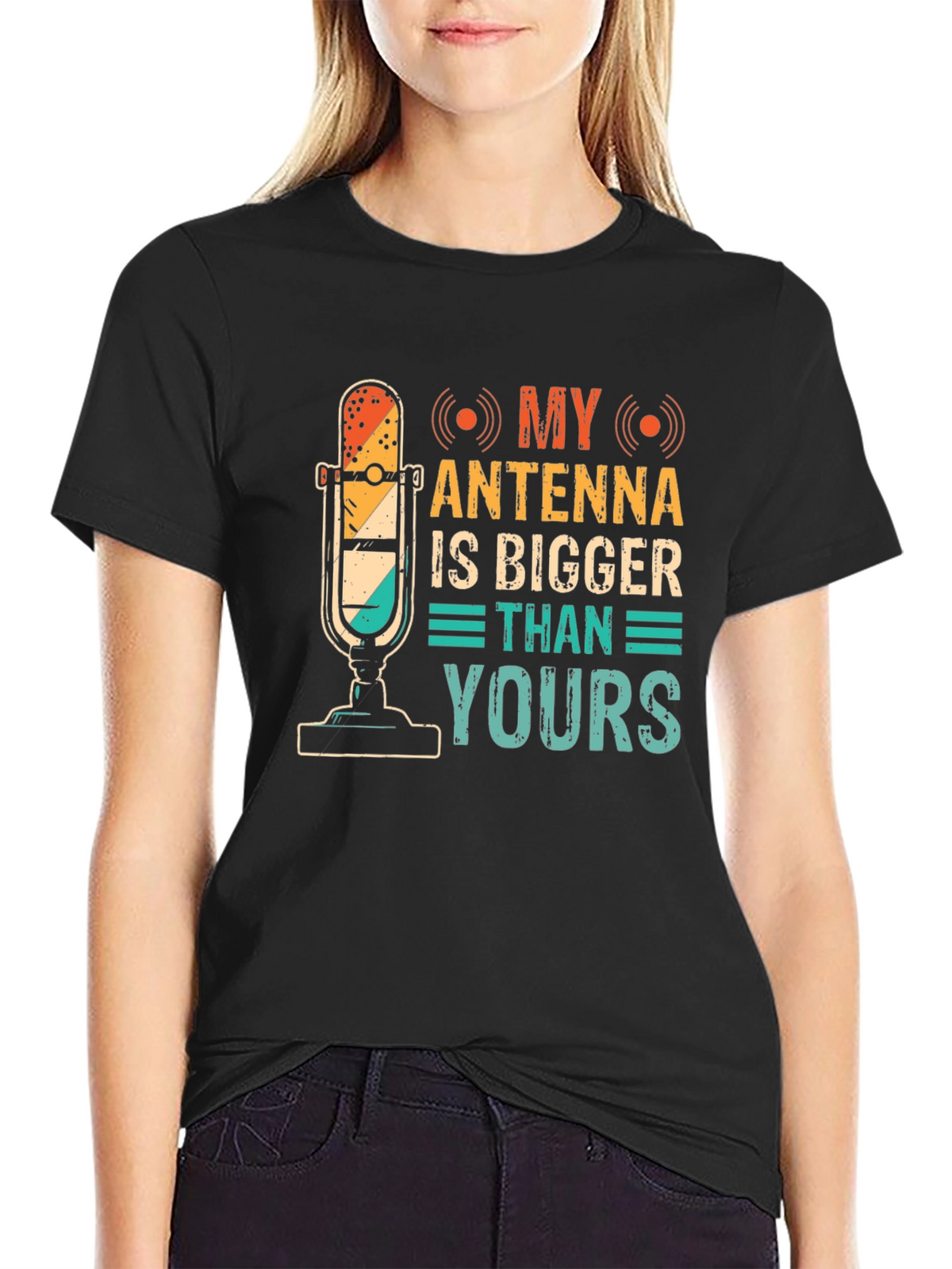 My Antenna Is Bigger Funny T-Shirt