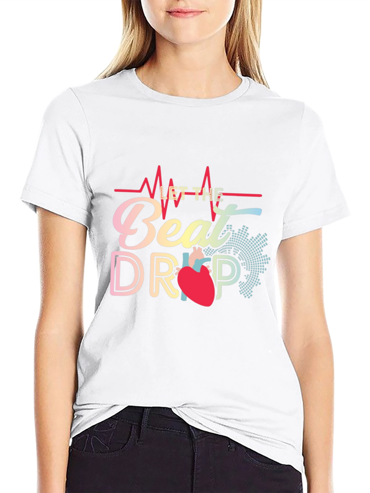 Let The Beat Drop Graphic Tee