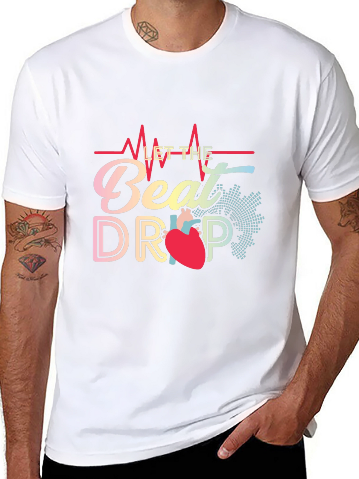 Let The Beat Drop Graphic Tee