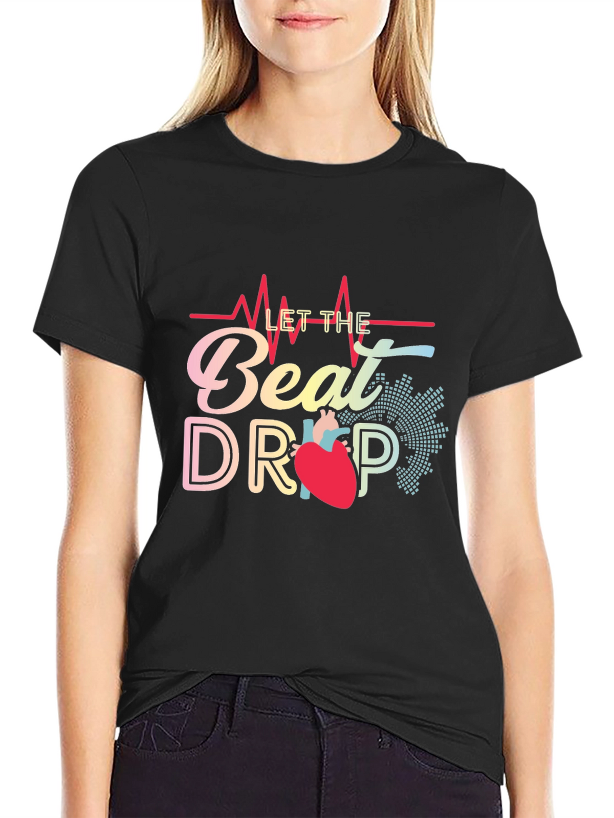 Let The Beat Drop Graphic Tee