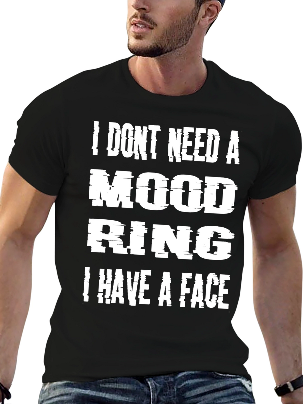 Funny Mood Ring Graphic T-Shirt