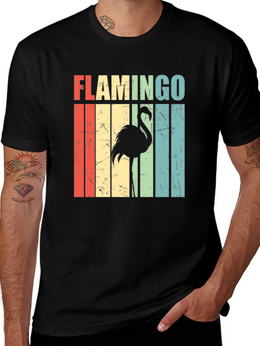 Retro Flamingo T-Shirt - Vintage Style Tee