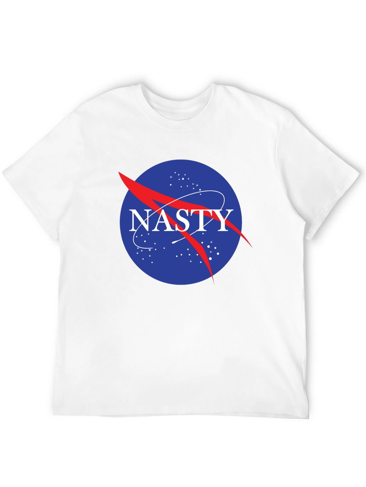 Nasty NASA Logo Black T-Shirt