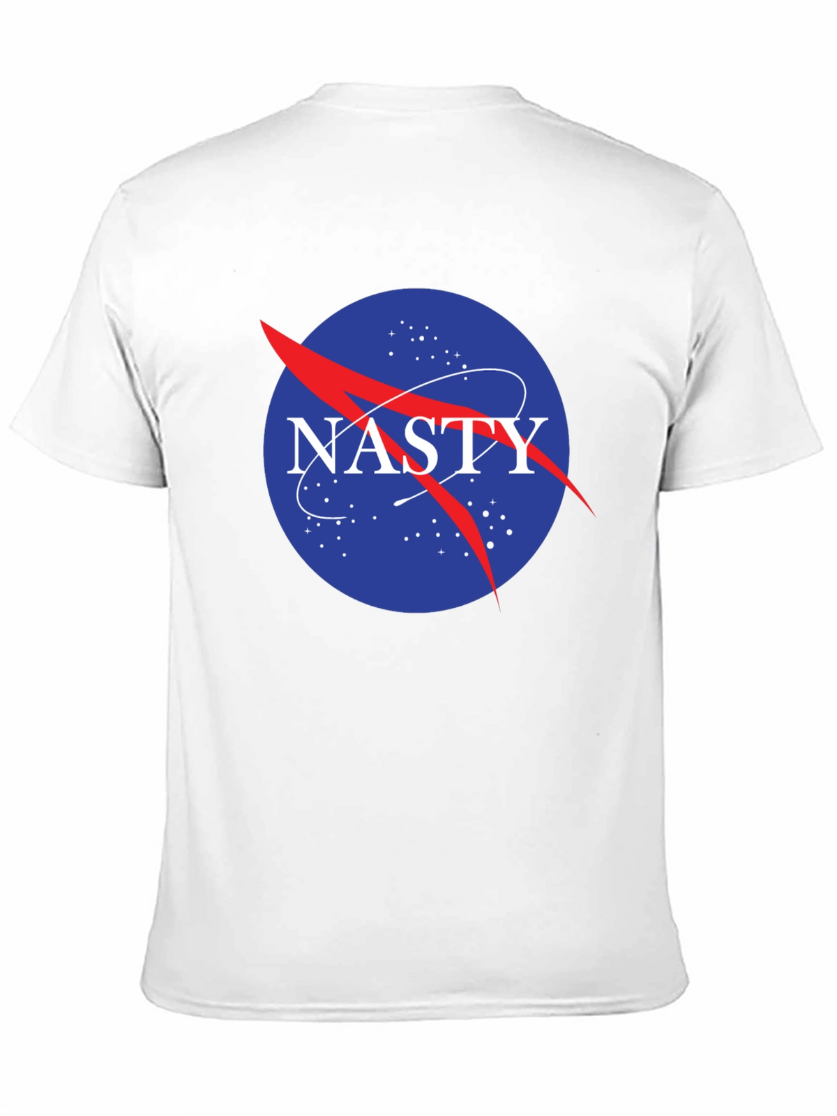 Nasty NASA Logo Black T-Shirt