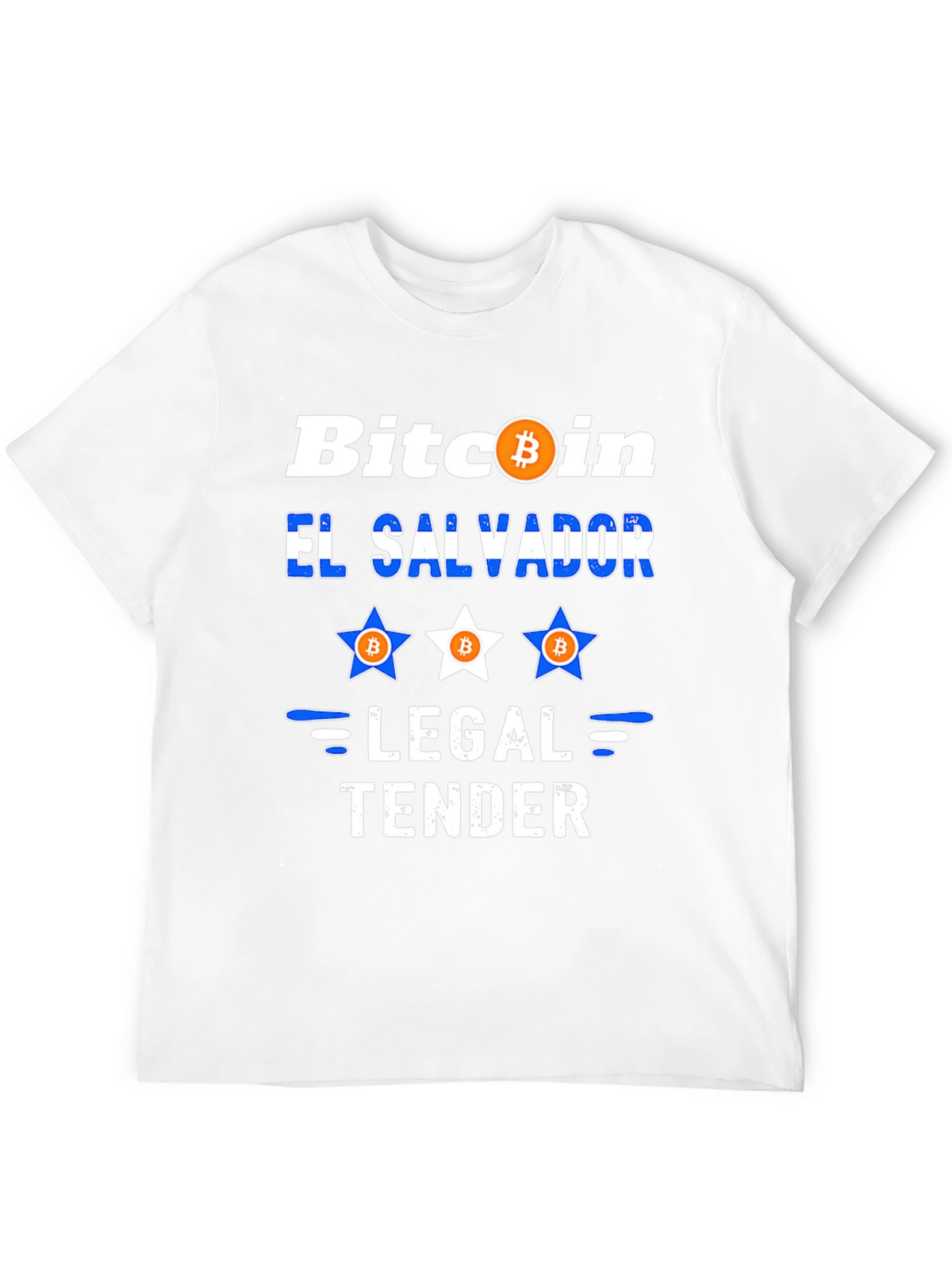 Bitcoin El Salvador Legal Tender Graphic Tee