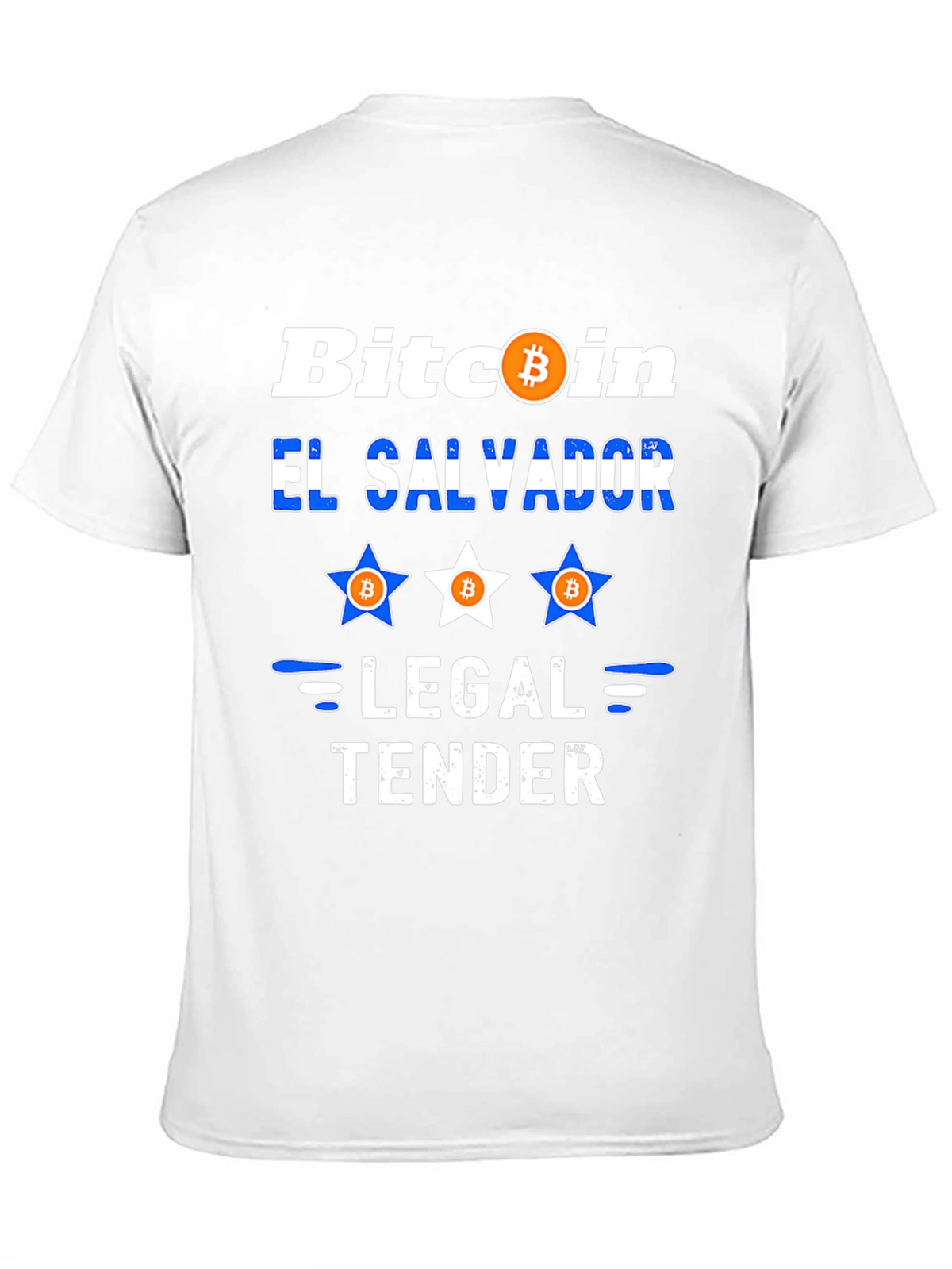 Bitcoin El Salvador Legal Tender Graphic Tee