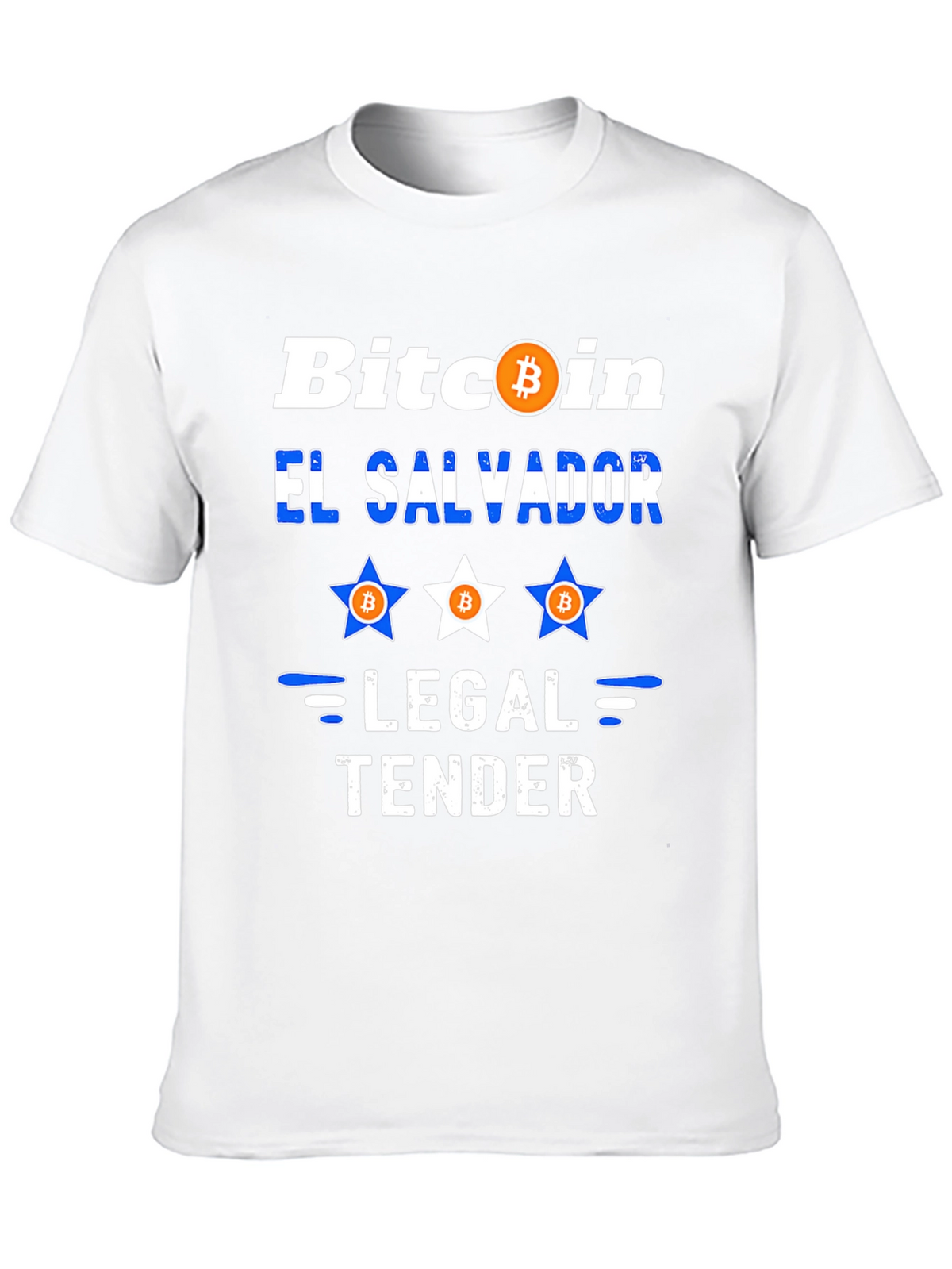 Bitcoin El Salvador Legal Tender Graphic Tee