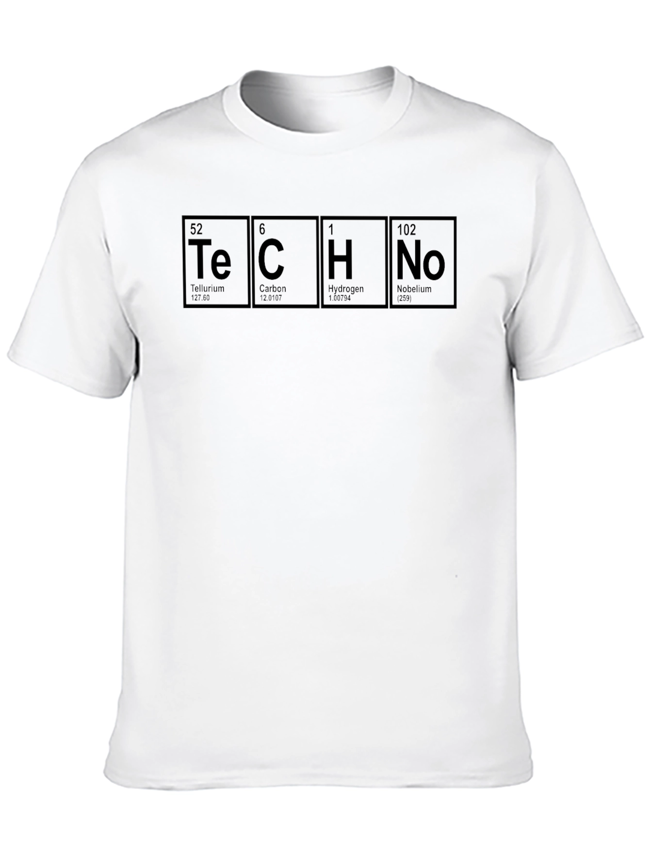 Techno Periodic Table T-Shirt - Science & Music
