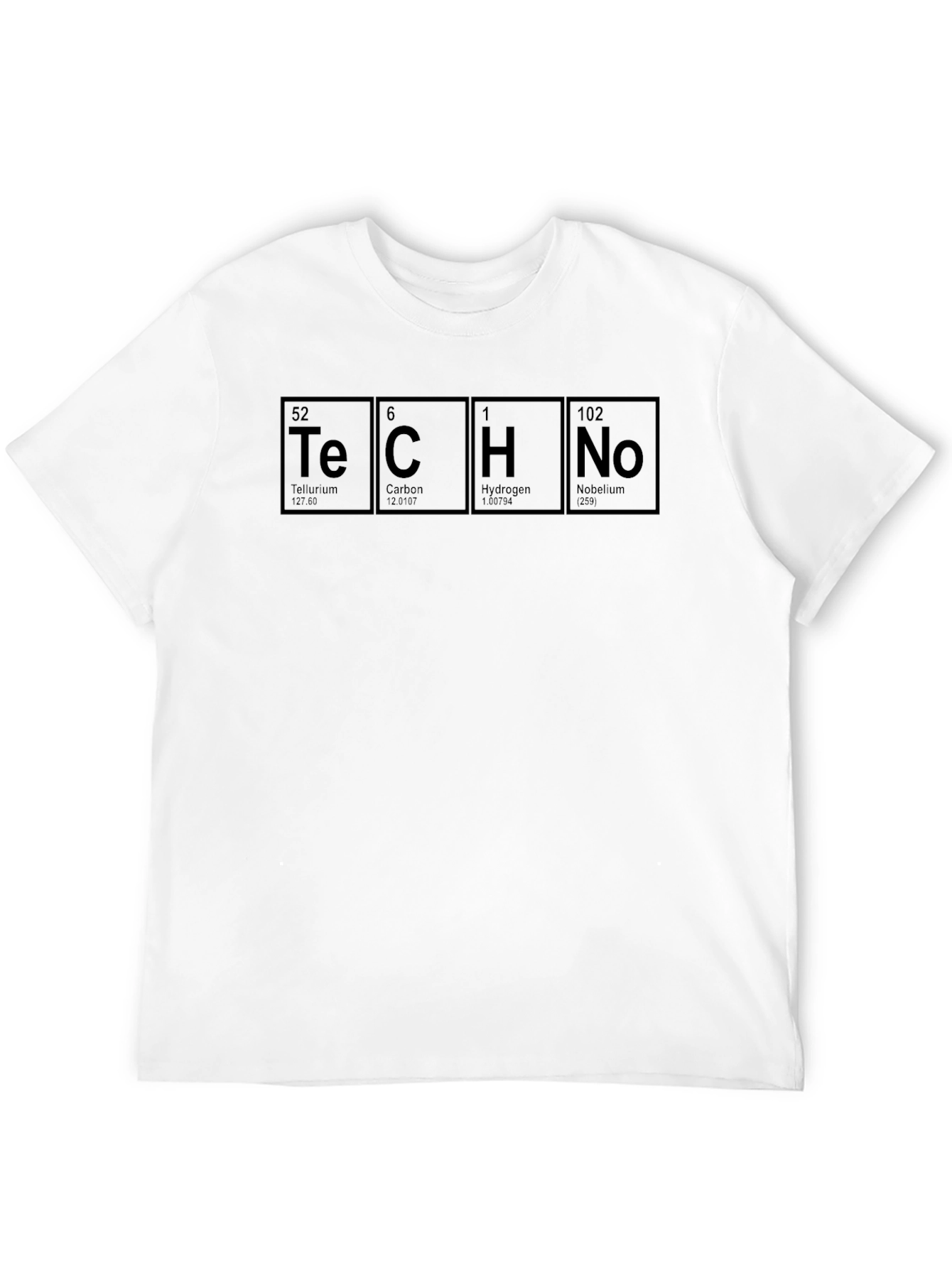 Techno Periodic Table T-Shirt - Science & Music