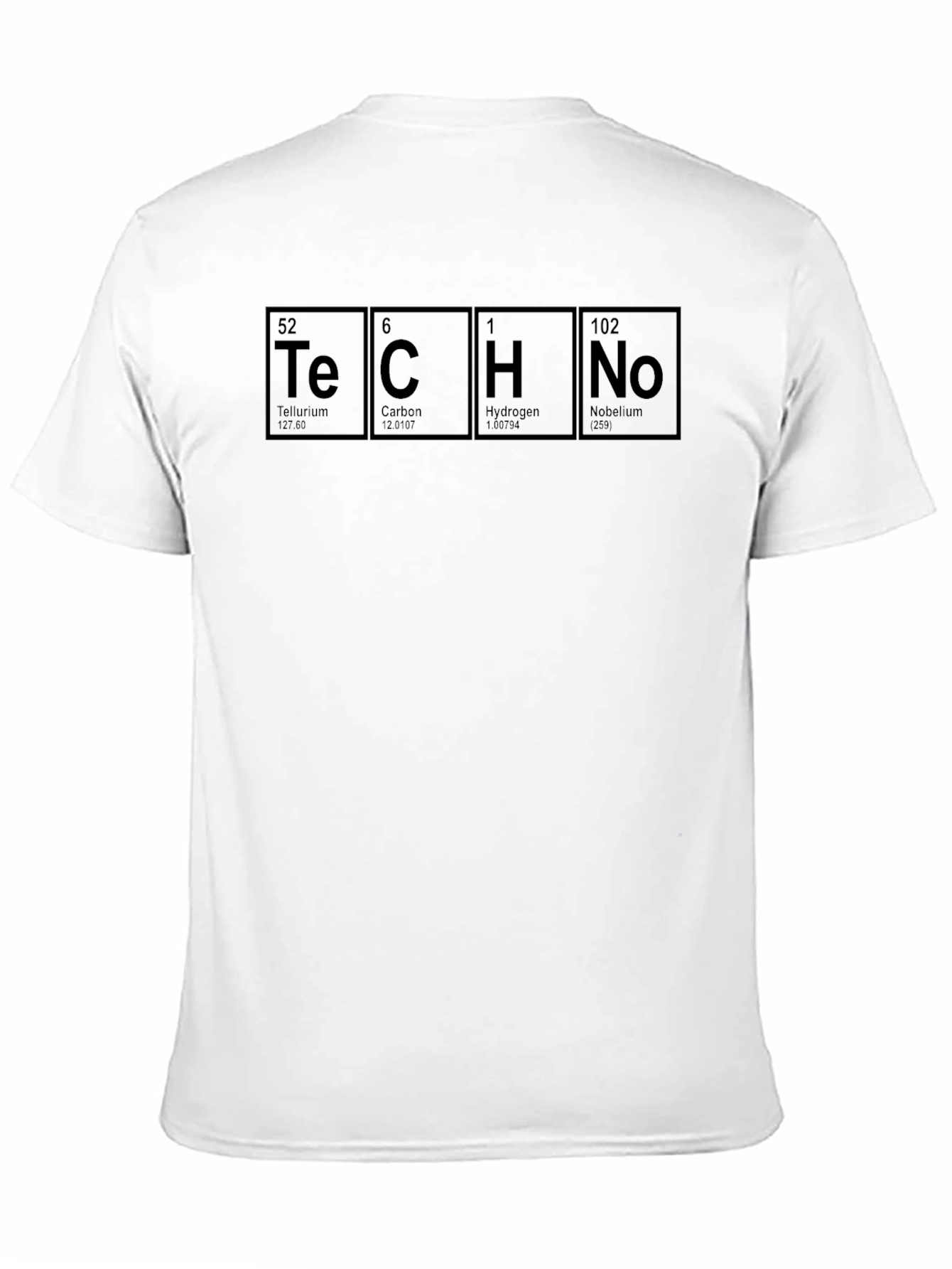 Techno Periodic Table T-Shirt - Science & Music