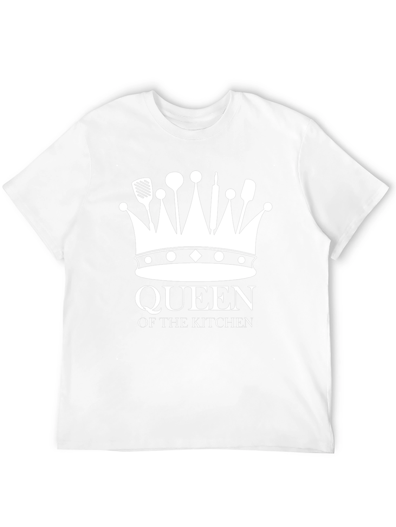 Queen of the Kitchen Graphic T-Shirt - Black