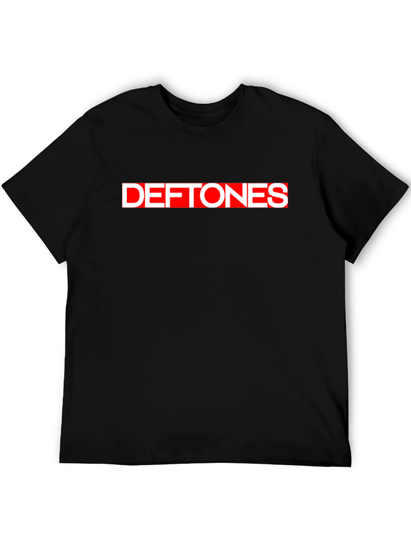 Deftones Band Logo T-Shirt - Black