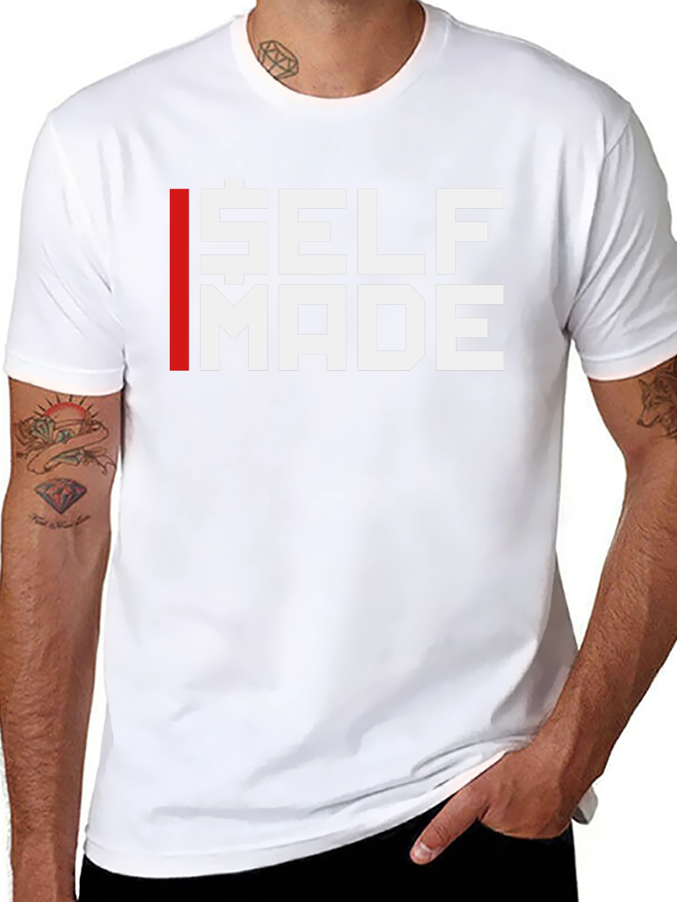Self Made Graphic Tee - Black