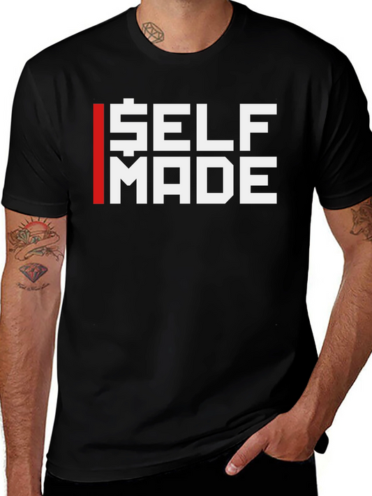 Self Made Graphic Tee - Black