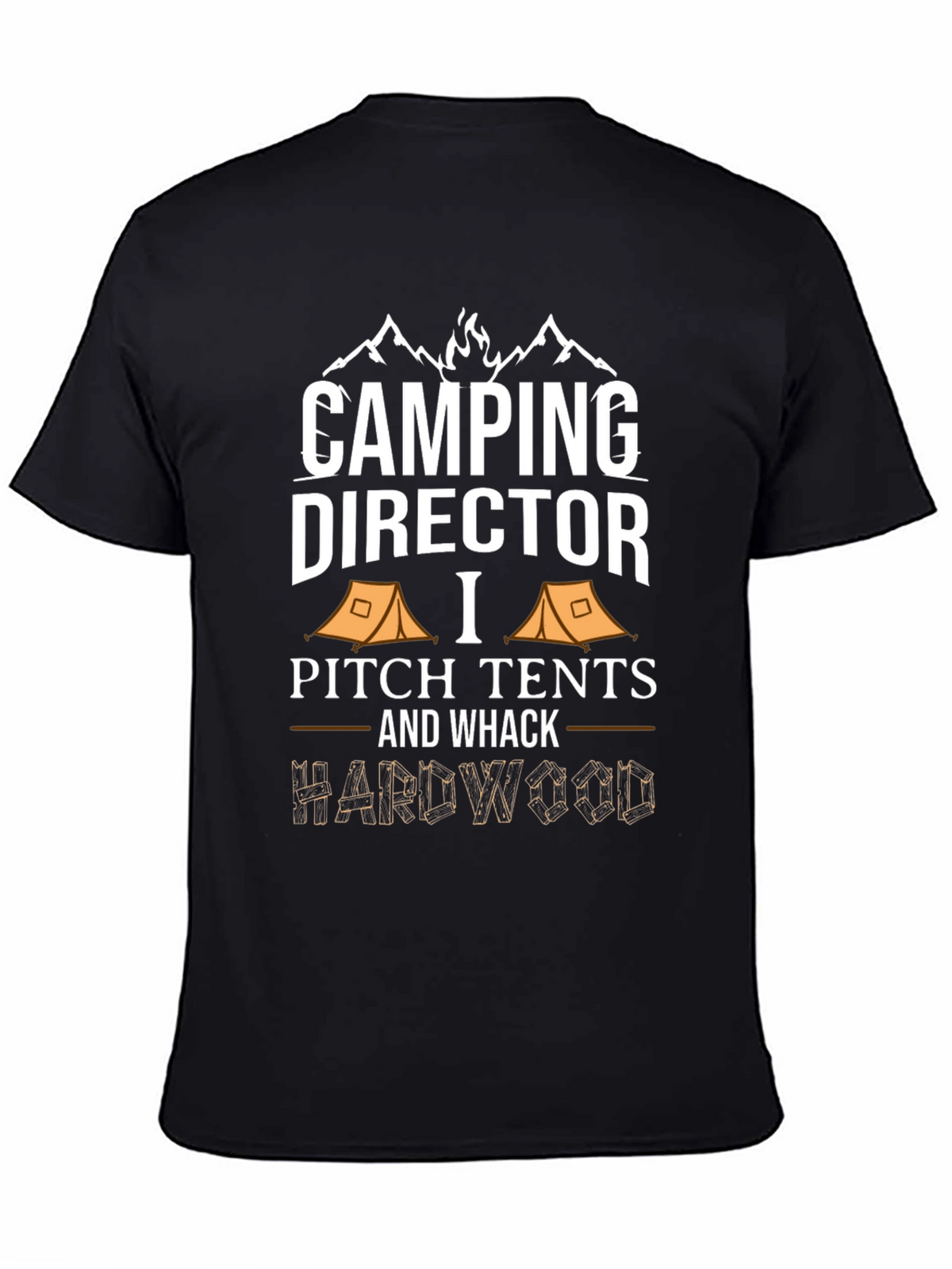 Camping Director Funny Graphic T-Shirt