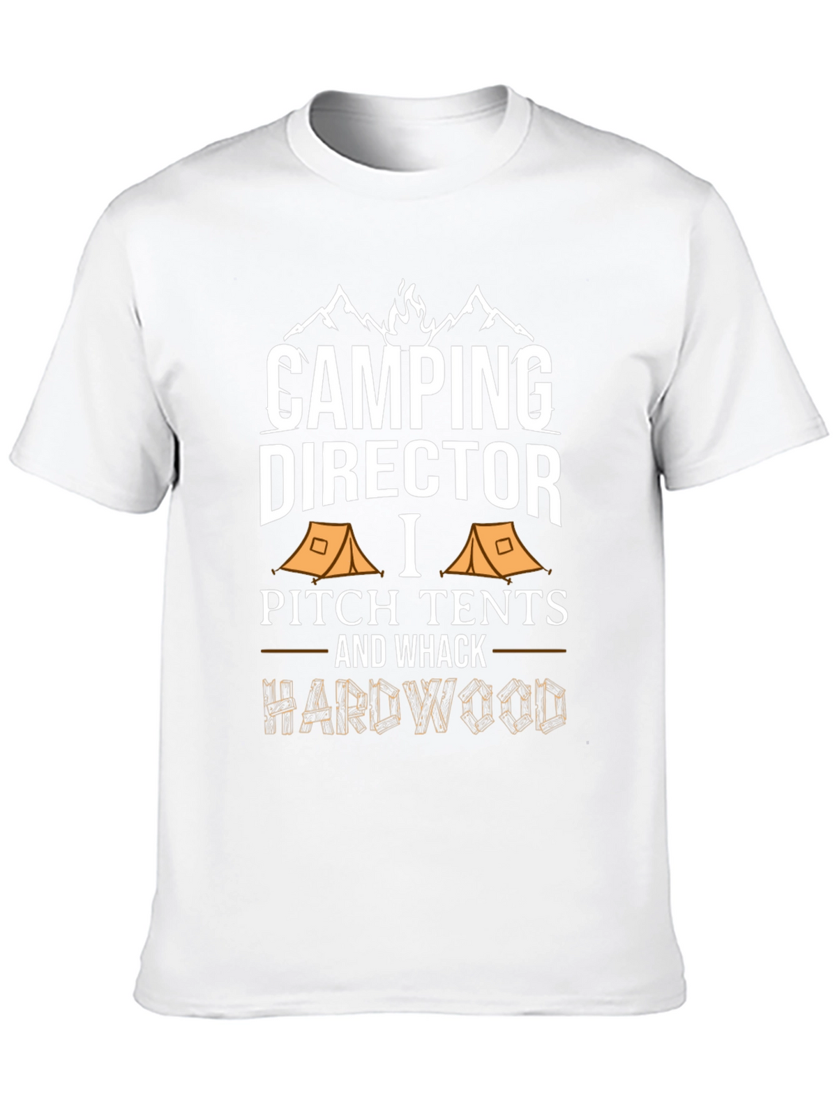 Camping Director Funny Graphic T-Shirt