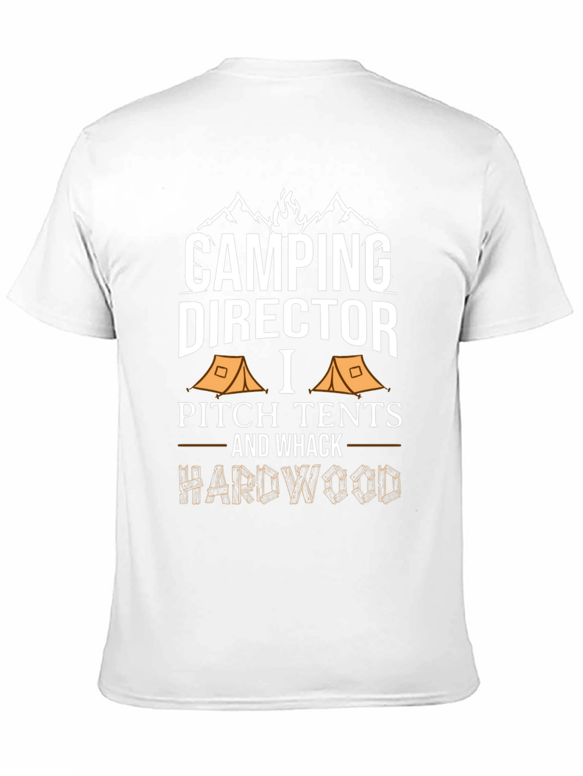 Camping Director Funny Graphic T-Shirt