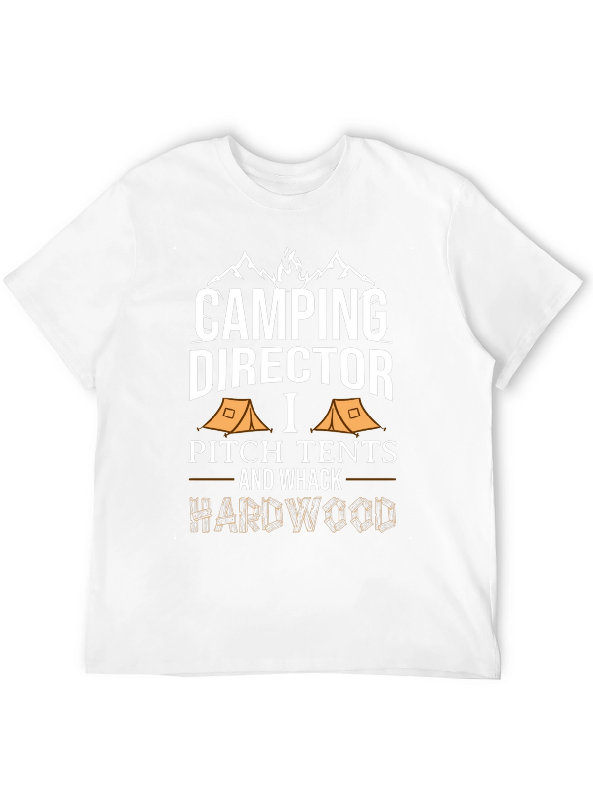 Camping Director Funny Graphic T-Shirt