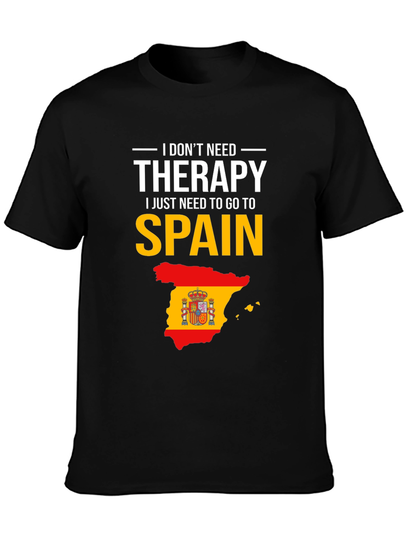 Spain Therapy T-Shirt - Travel Lover Gift