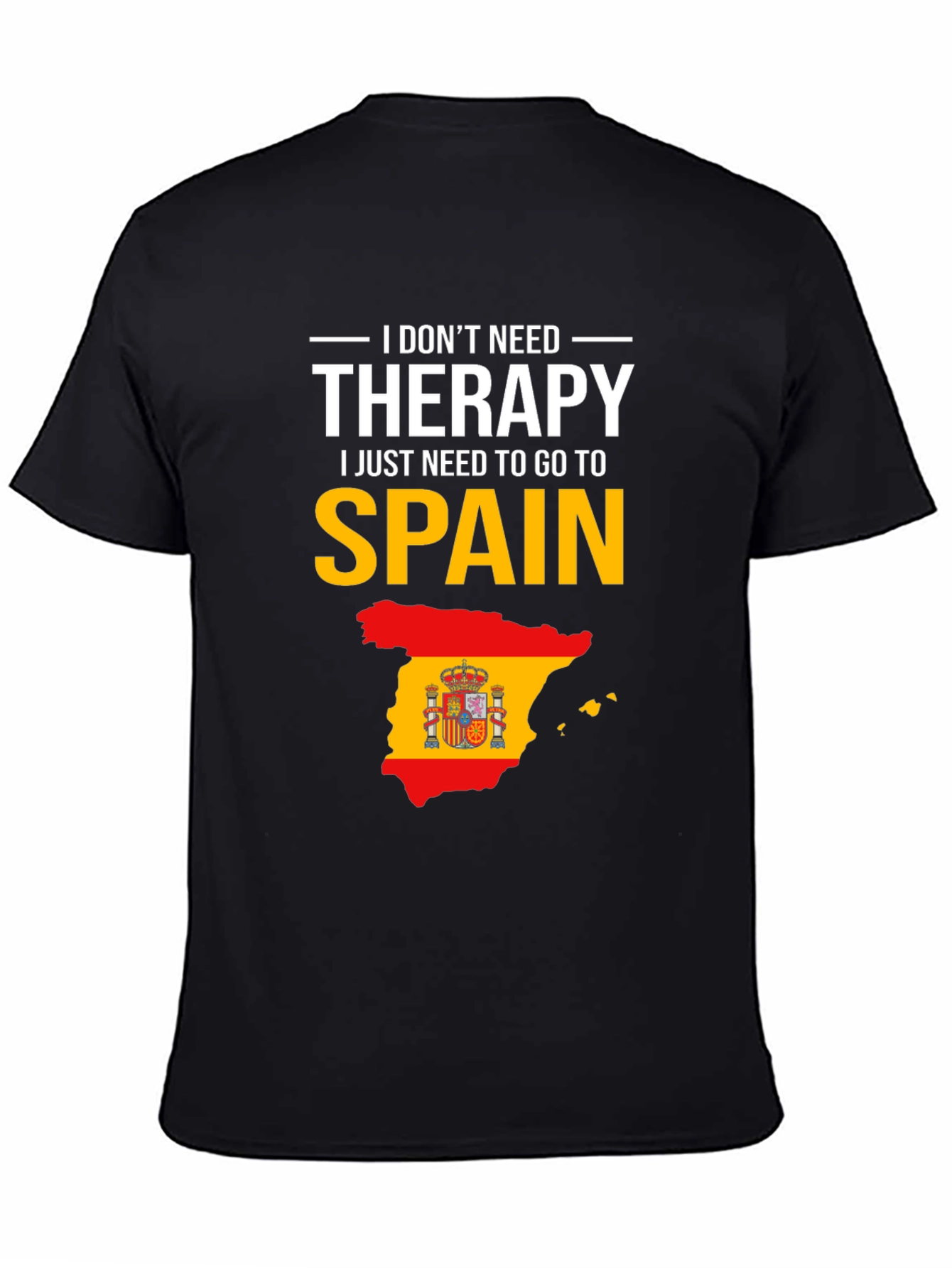 Spain Therapy T-Shirt - Travel Lover Gift