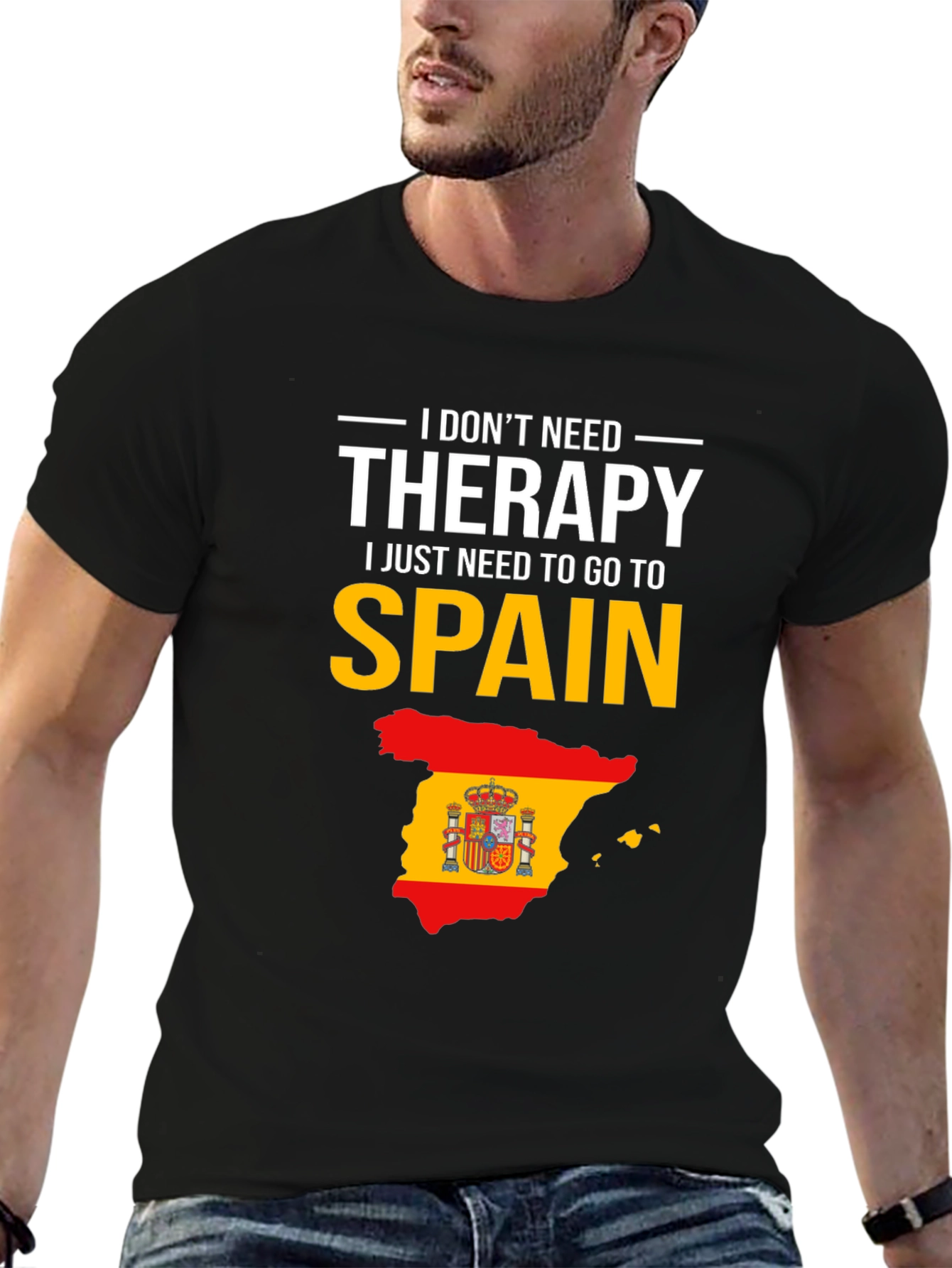 Spain Therapy T-Shirt - Travel Lover Gift
