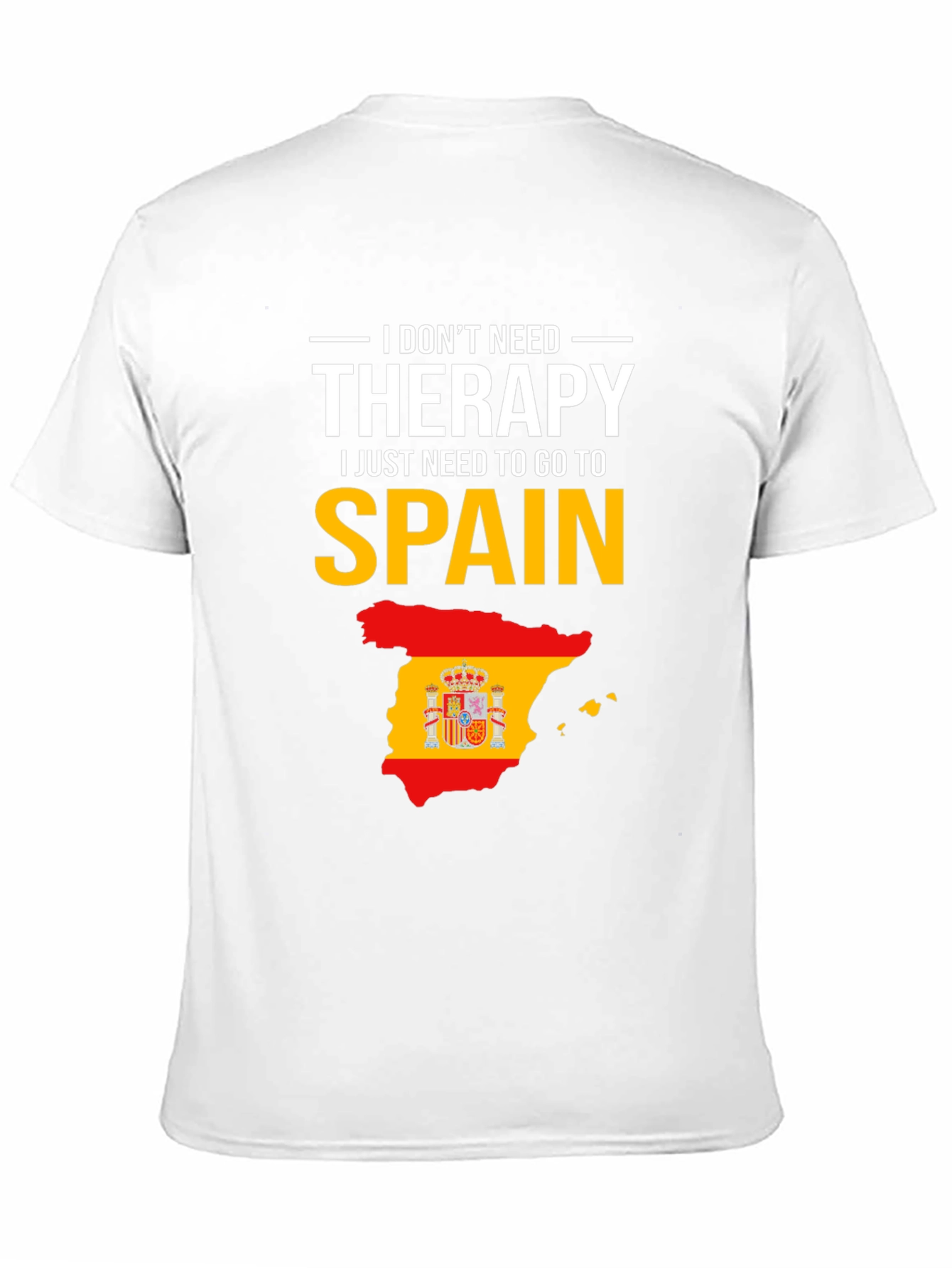 Spain Therapy T-Shirt - Travel Lover Gift