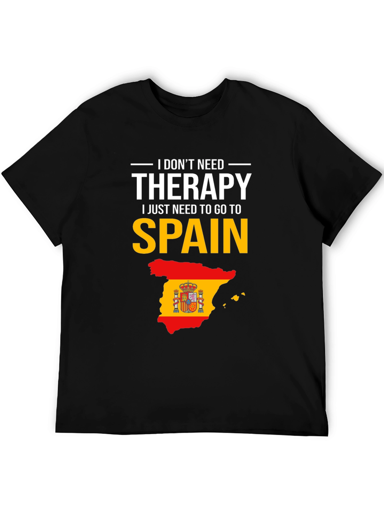 Spain Therapy T-Shirt - Travel Lover Gift