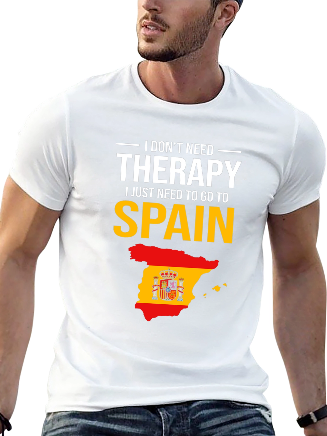 Spain Therapy T-Shirt - Travel Lover Gift