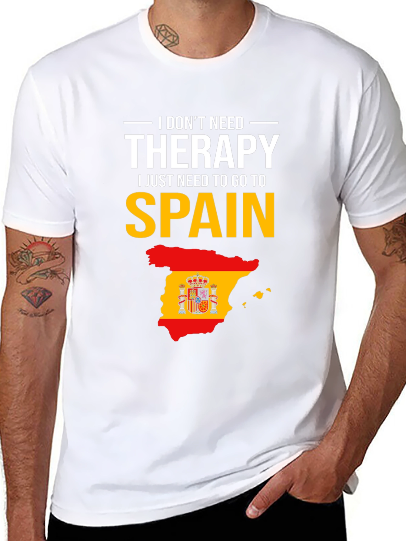Spain Therapy T-Shirt - Travel Lover Gift