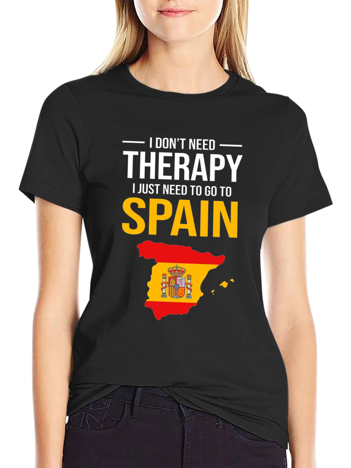 Spain Therapy T-Shirt - Travel Lover Gift
