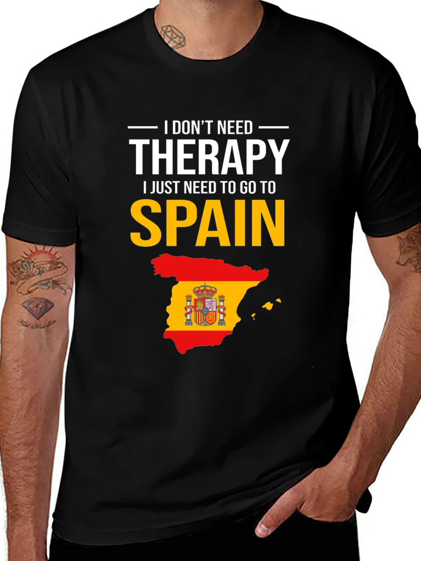 Spain Therapy T-Shirt - Travel Lover Gift